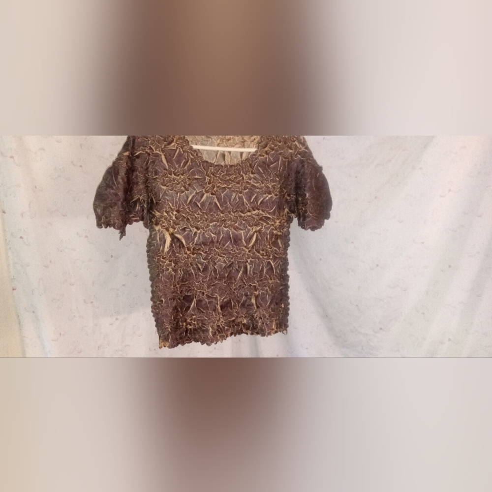 Crushed Satin Blouse